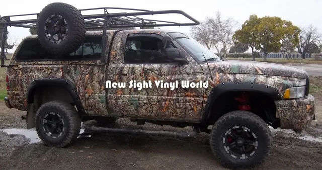 

Realtree Camouflage Vinyl Wrap Sheet Realtree Camo Car Film Vehicle Wraps For Truck Jeep Size:1.50*30m/Roll