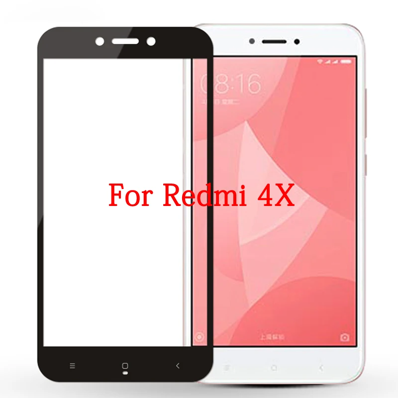 Горячая продажа полное покрытие из закаленного стекла для Xiaomi Redmi 5A 4X Note 4