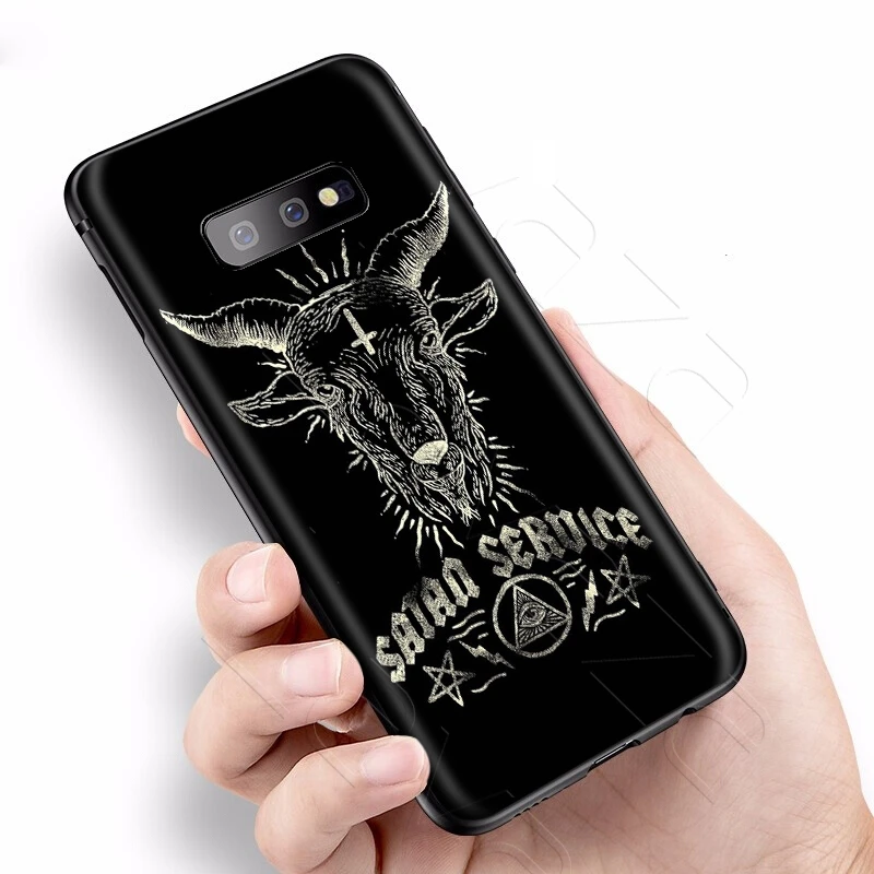 Lavaza дьявол сатаны чехол для Samsung Галактики S6 S7 край J6 S8 S9 S10 плюс A3 A5 A6 A7 A8 A9 Note 8 9 |