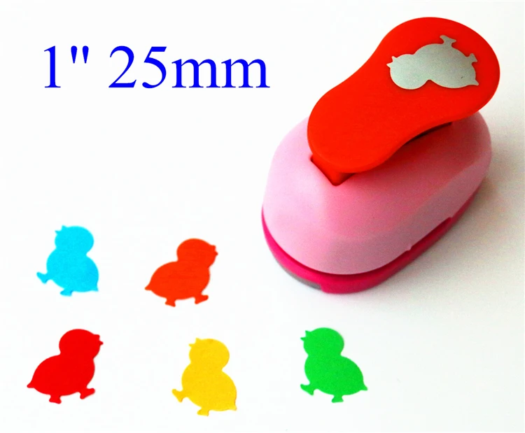 

free ship 1'' (2.5cm) chick paper cutter scrapbooking punches paper punch eva foam punch child diy craft punch scrapbook S2945