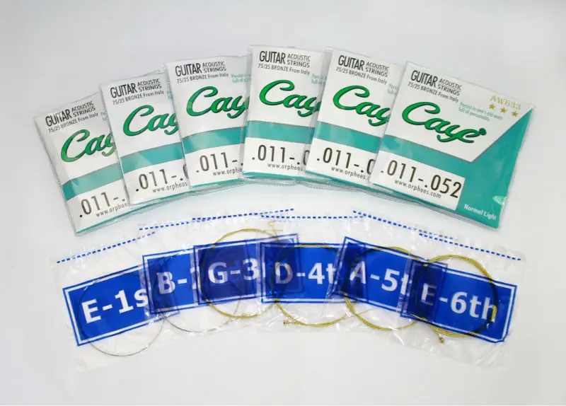 Струны Orphee Direct CAYE AW633 75/25 ФОСФОРНЫЕ стандарсветильник (011015024032042052) 20