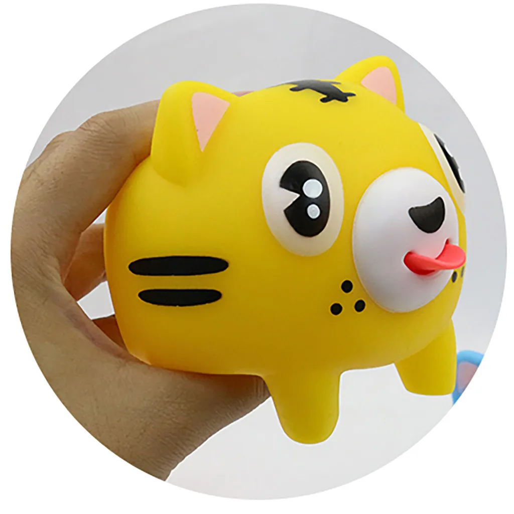 Детская игрушка сжимаемая забавная кукла-животное игрушки для детей резиновая