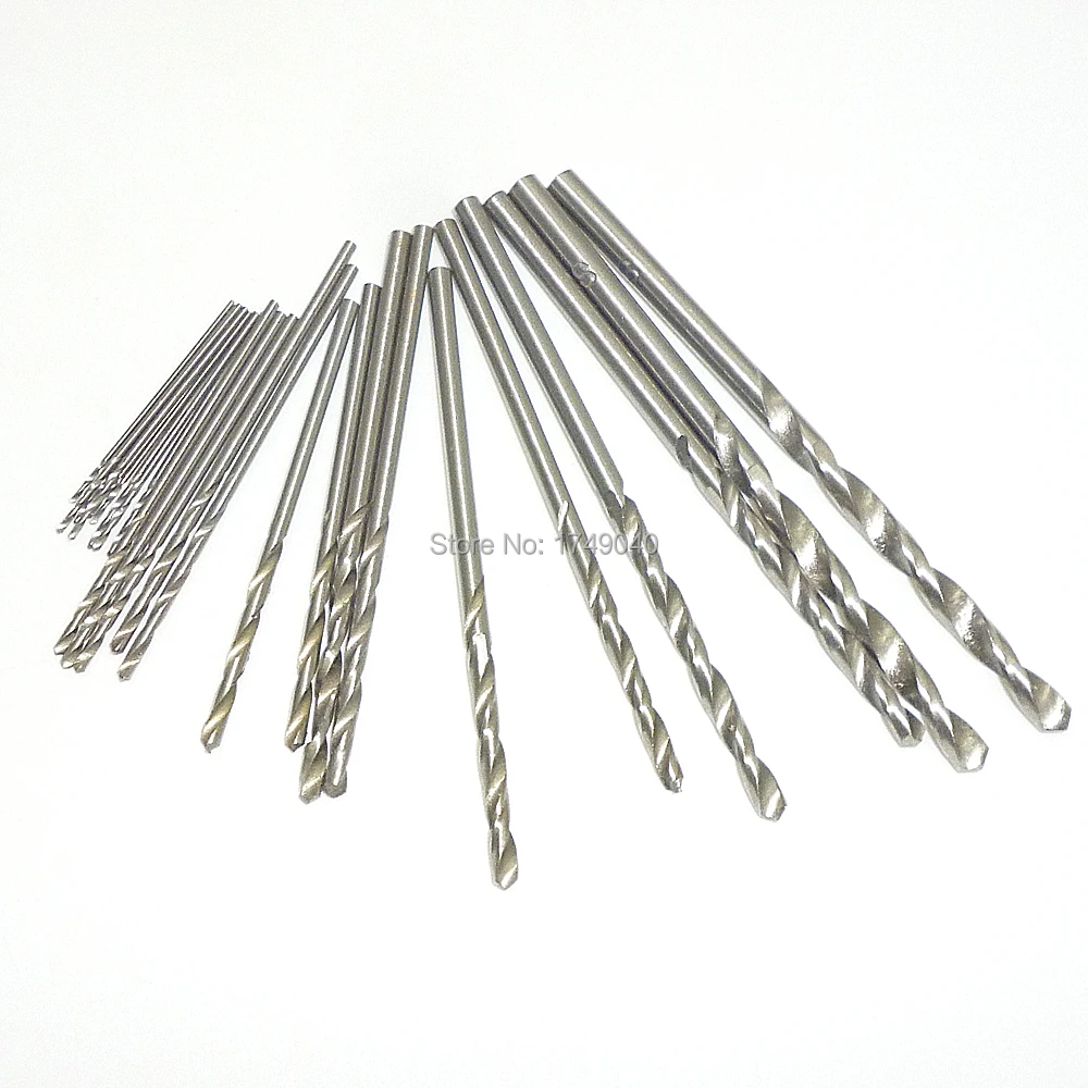 25 шт. HSS Мини спиральное сверло комплект точность микро сверла чехол 0 5 мм 3 для
