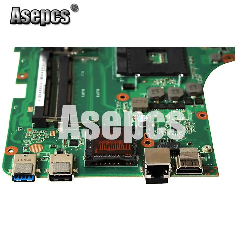 Asepcs N53SV материнская плата для ноутбука ASUS N53SN N53SM N53S N53 тест оригинальная GT50M