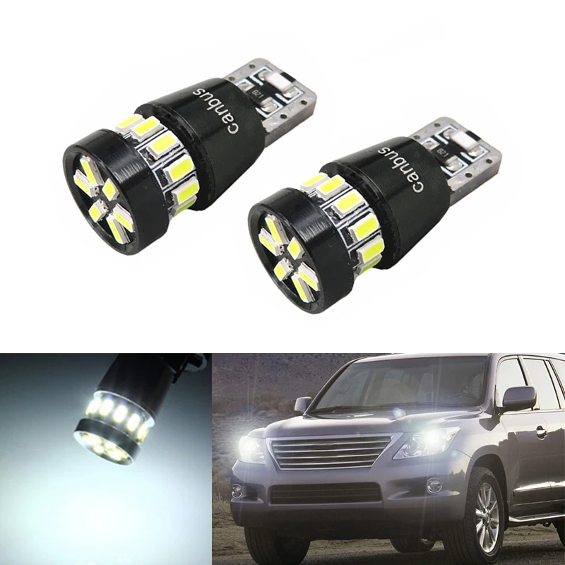 2x T10 W5W Светодиодные Автомобильные парковки светильник для Lexus RX350 RX300 IS250 RX330 LX470 IS200