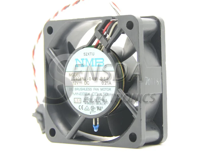 Для NMB 2408NL 04W B66 60X60X20MM 6 см 60 мм DC 12 В 0.21A Инвертор Вентилятор охлаждения|cooling fan|12v dc