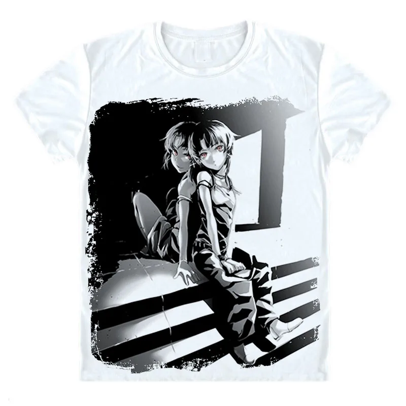 Винтажная футболка с короткими рукавами Серия экспериментов Lain|vintage tshirt|t shirtscience
