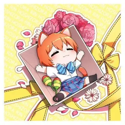 Аниме LoveLive! Кольцевой брелок с принтом Maki Hanayo Nico RinFull акриловый для ключей
