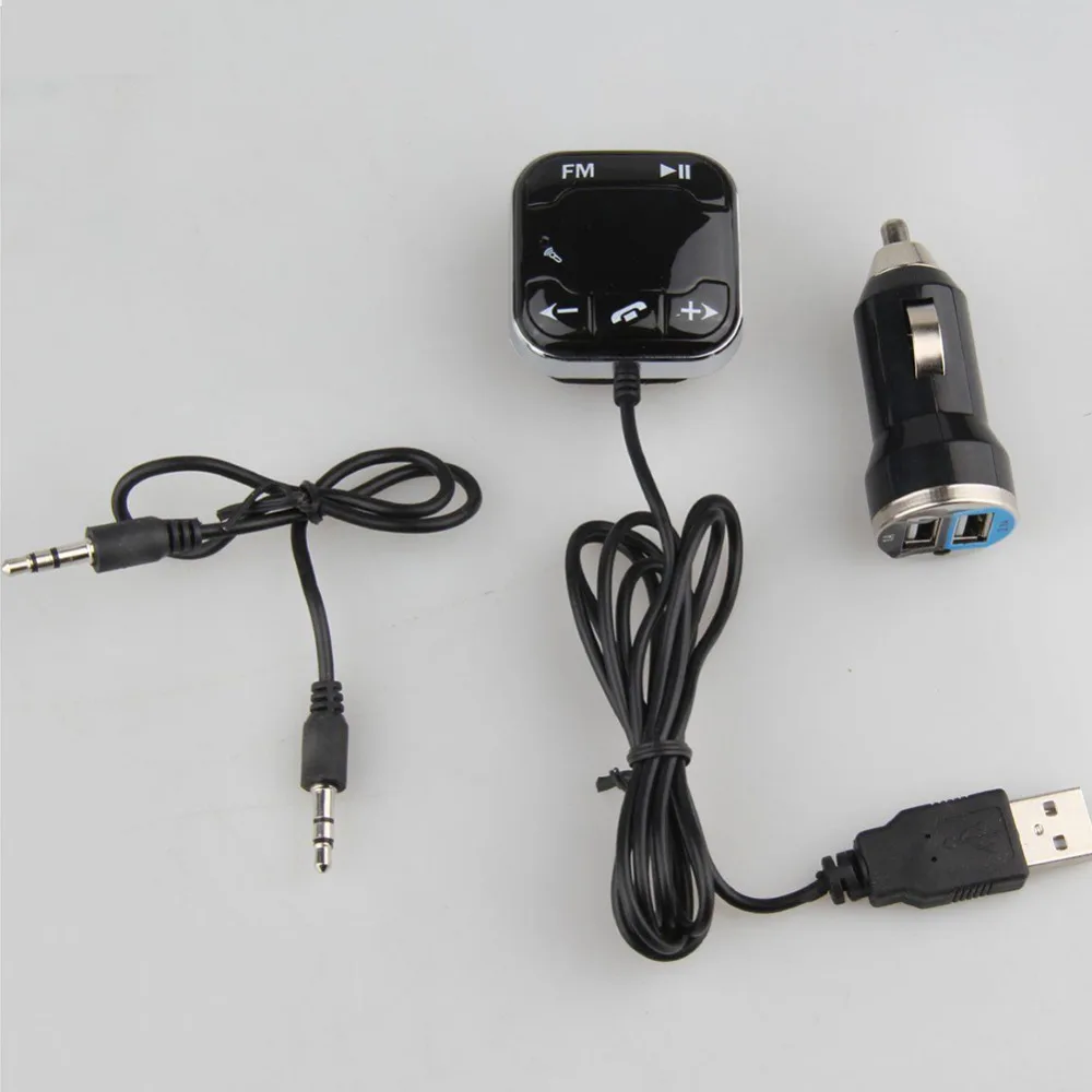 Фото Автомобильный комплект с зарядным устройством двумя usb портами Bluetooth mp3 плеером Автомобильный комплект с зарядным устройством двумя usb портами Bluetooth mp3 плеером