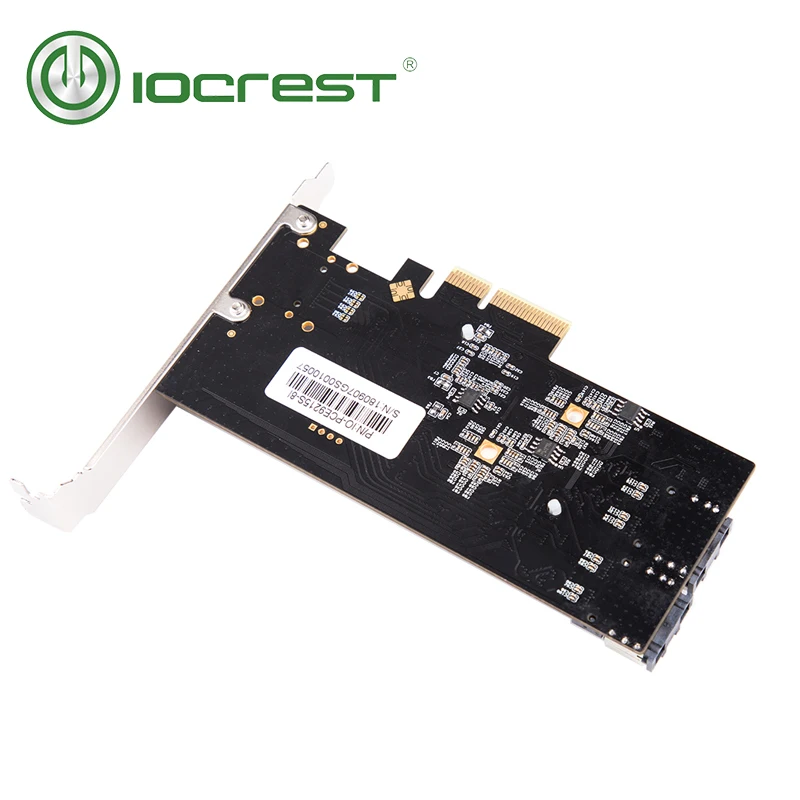 Внутренний порт IOCREST PCIe на 8 s SATA 6g с картой SFF8087 кабелем Mini SAS/SATA PCI Express ssd портами