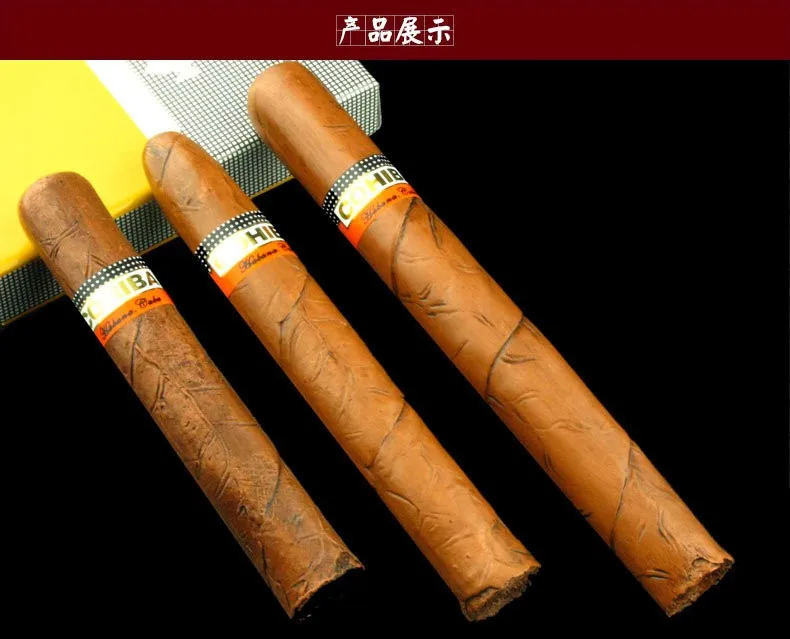 Смола моделирование COHIBA сигареты, поддельные сигары сигареты, сигары реквизит, сигарная модель, размер 150 мм