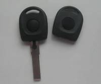 replacement car key blanks case for volkswagen polo golf bora beetle passat touran transponder key shell