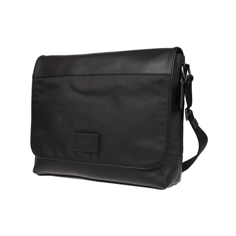 COACH Men's Nylon and Leather Messenger Tote Bag F38741 |