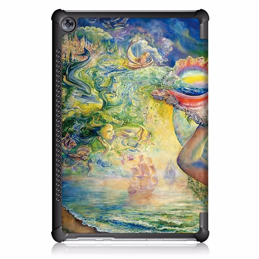 Известный Магнитный кожаный чехол для Huawei MediaPad M5 10 8 дюймов CMR-AL09 CMR-W09 Pro | Чехлы