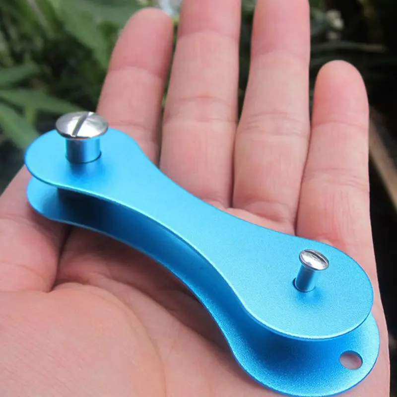 EDC Алюминиевый Твердый оксид Карманный держатель зажим Органайзер папка брелок