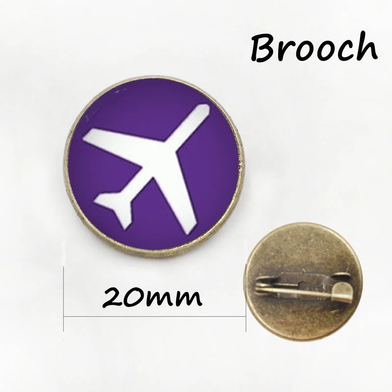 Винтажные Броши с силуэтом самолета самолет космический корабль боевой булавки