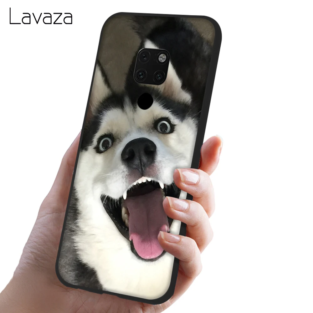 Мягкий чехол Lavaza Animal Husky cute Puppy Dog Для Huawei Y7 Prime Y9 Y6 2018 Nova 3 3i для Honor 7A 8X 8C 8 9 10 Lite TPU |