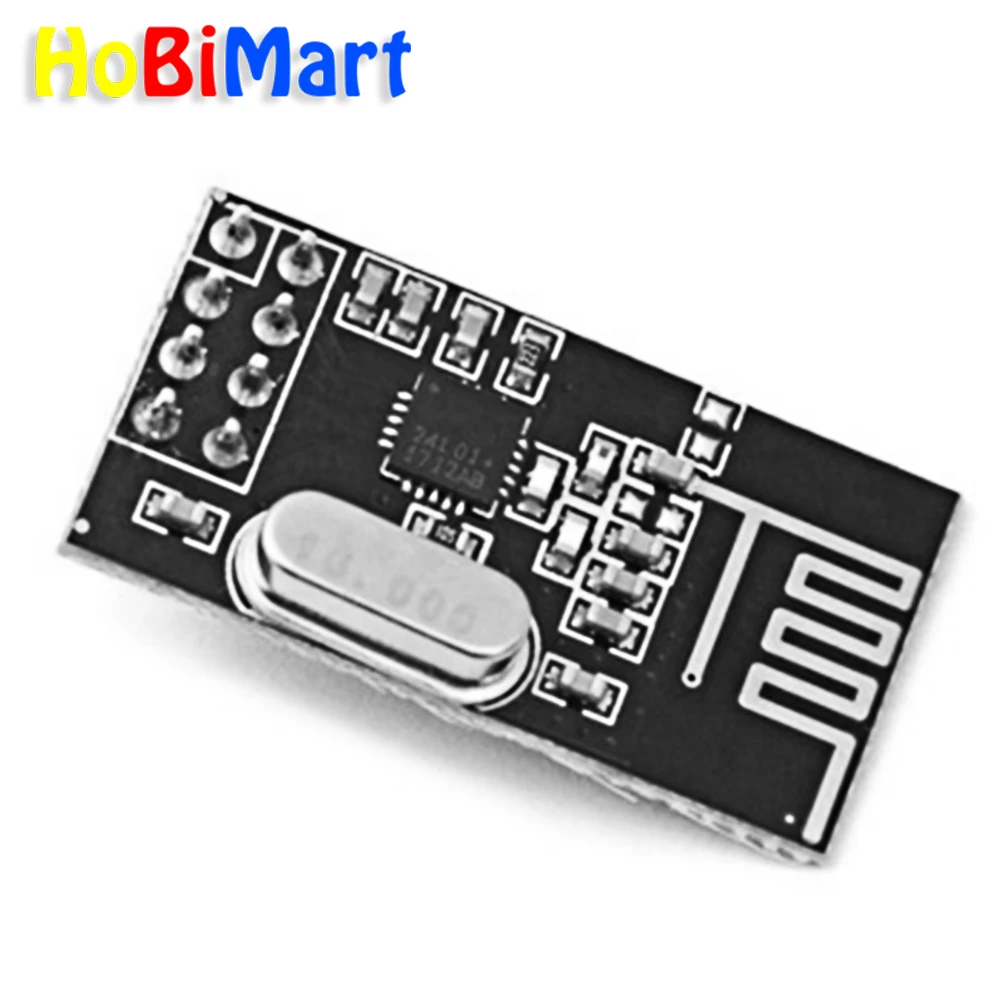 1 шт. Беспроводной трансивер для arduino NRF24L01 + 2 4 ГГц антенный модуль микроконтроллер