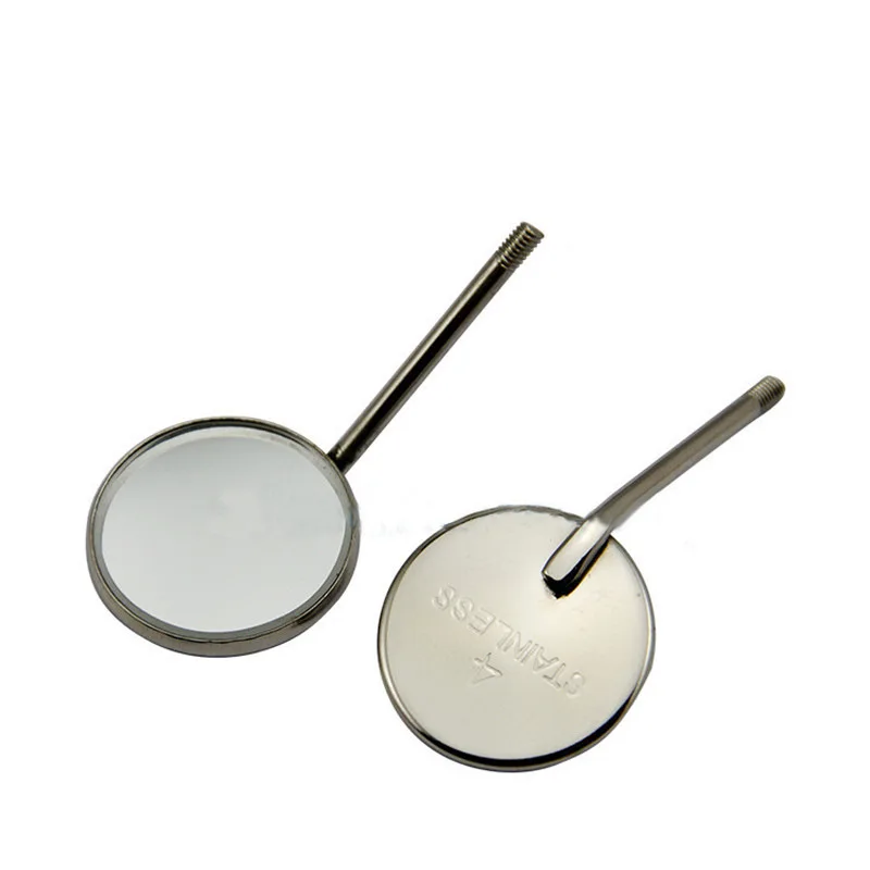 5 шт./лот стоматологическое зеркало простое уход за полостью рта 22 мм инструменты