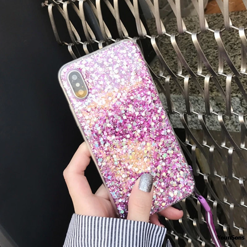 Case for Huawei Nova 3 2i P Smart P20 Pro P10 P9 P8 Lite 2017 Cases Silicon Bling Glitter Honor 7A 7C 8 9 10 Y5 Y6 Y7 2018 |