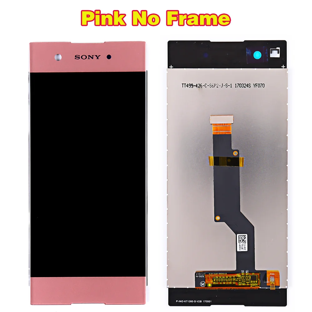 SONY 5,0 дюймов ЖК-дисплей для SONY Xperia XA1 G3116 G3121 G3123 G3125 G3112 сенсорный экран дигитайзер сборка рамка Бесплатные инструменты