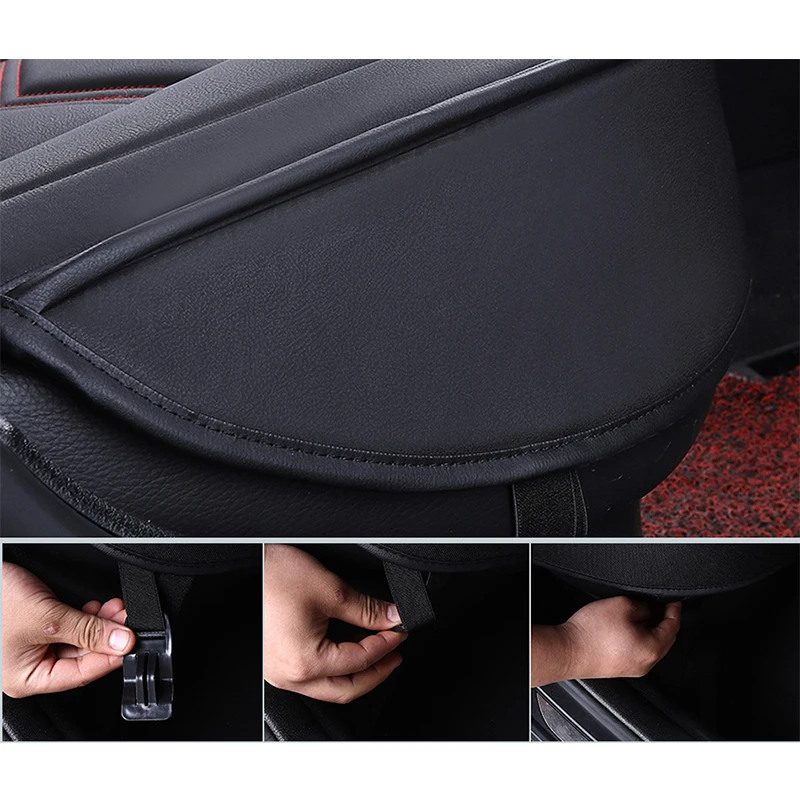 new Luxury leather universal car seat cover for lexus nx nx200 nx300h rx 570 470 460 200 rx470 rx570 rx300 rx450h rx200t 2018 images - 6