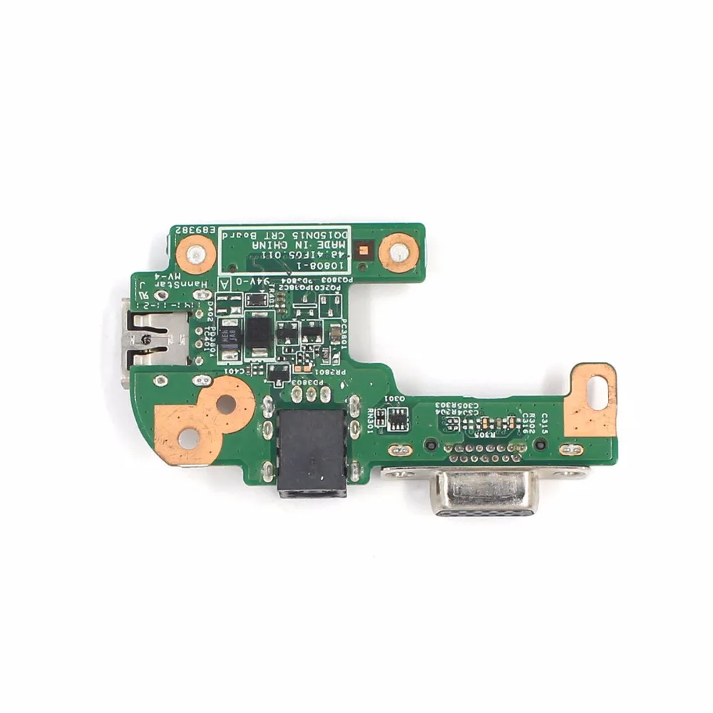 Плата с разъемом питания постоянного тока плата VGA портом USB 2 0 оригинальная