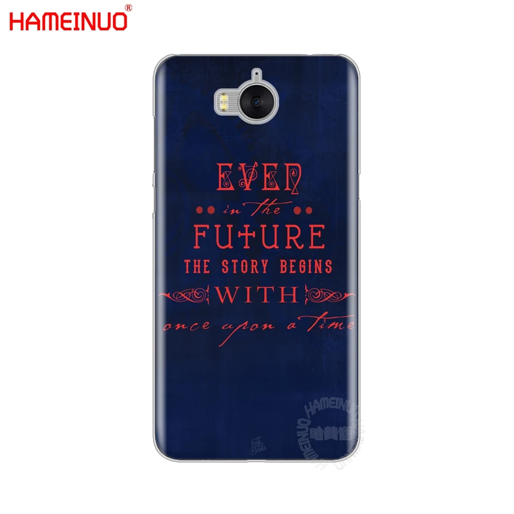 HAMEINUO чехол для сотового телефона Once Upon A Time huawei honor 3C 4X 4C 5C 5X 6 7 Y3 Y6 Y5 2 II Y560 Y7