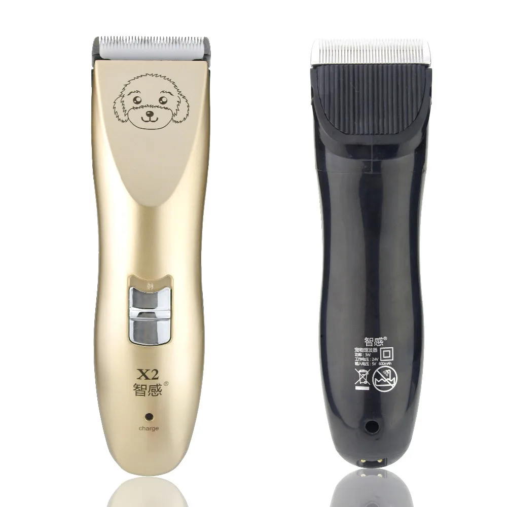 USB Перезаряжаемый низкий уровень шума триммер для волос кошек и собак
