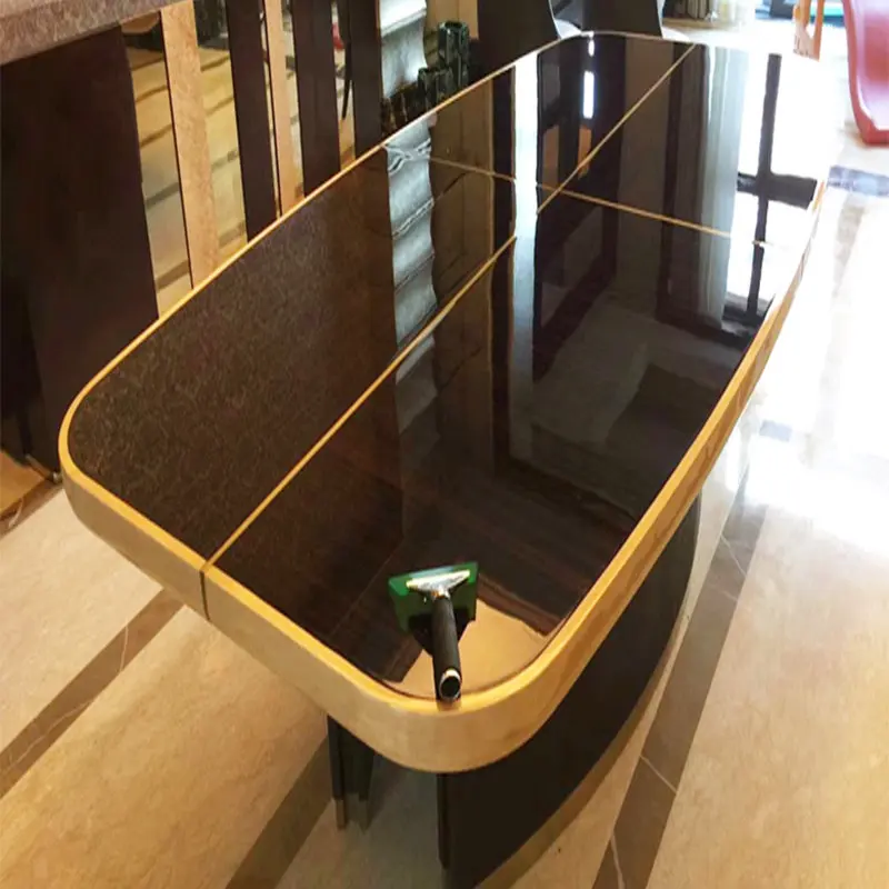 

50cm x 300cm 4mil Transparent Glossy Scratch Protection Film Furniture Protective Sticker Anti Oil Home Kitchen Decoration Film