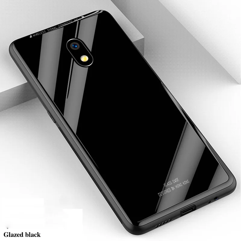 Чехол для телефона из закаленного стекла с мягкими краями Samsung A6 A8 J4 J6 2018 J3 J7 J5 2017