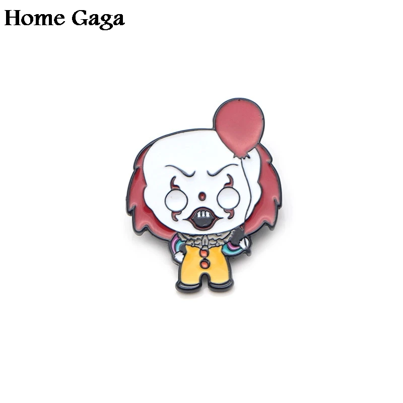 Homegaga клоун из цинкового сплава Галстуки значки para рубашка сумка одежда рюкзак