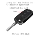 Складной флип-чехол для VW Passat Polo Golf Touran Bora Ibiza Leon Octavia Fabia, 3 кнопки, 753 г