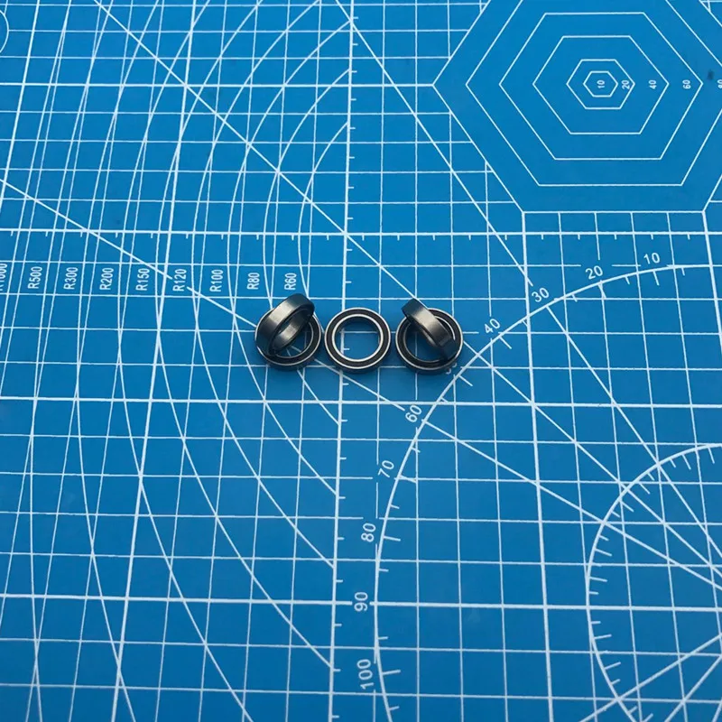 Free Shipping 10pcs 6702RS The high quality of Black sealed ultra-thin section deep groove ball bearing 6702-2RS 15*21*4 mm 6702 |