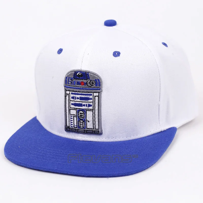 Звездные войны Робот R2-D2 Snapback Кепки s'cool Hat взрослых Бейсбол Кепки Bboy шапки хип-хоп для Для мужчин Для женщин