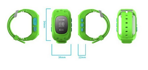 GPS Watch for Kids W5 Personal Tracker Mobile Phone Telephone Alarm Clock Child Anti-lost Locator Dial Call | Электроника