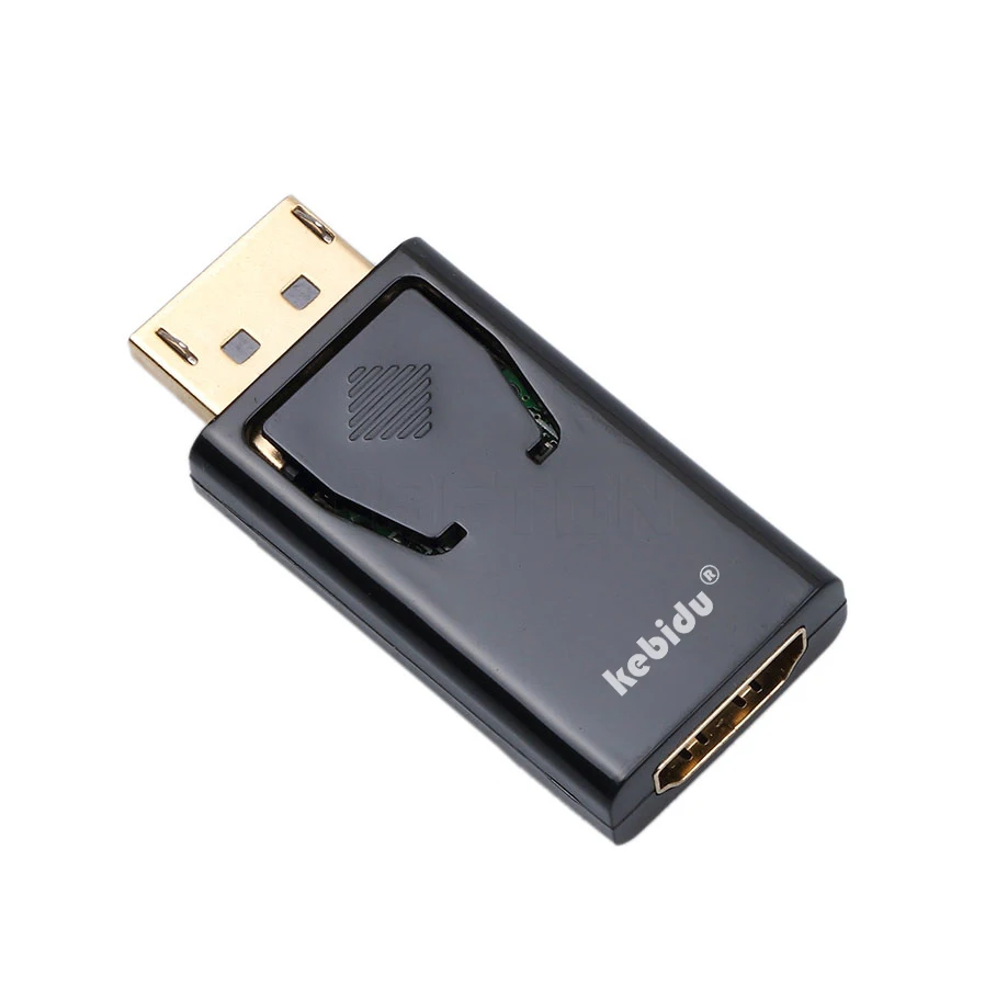 1080P мини-адаптер для порта дисплея DP штекер-HDMI-совместимый гнездо конвертер Видео