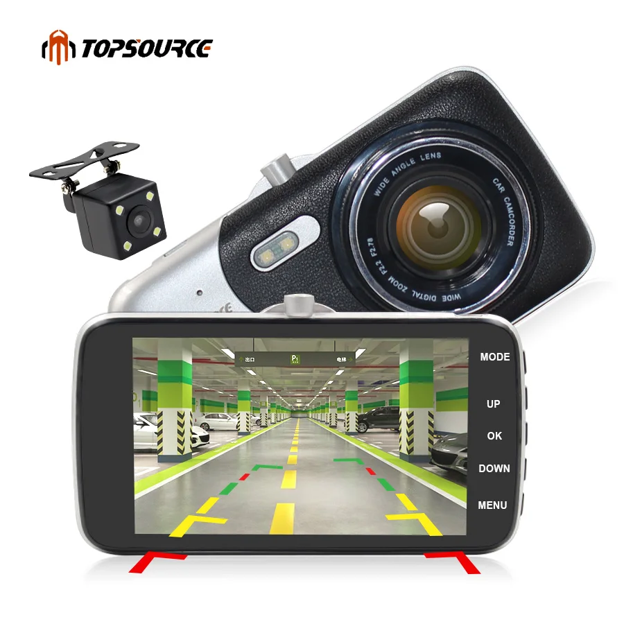 

4" Original IPS Screen Car DVR Novatek NTK96658 Car Camera 4 inch T818 Dash Camera Full HD 1080P Video 170 Degree Dash Cam