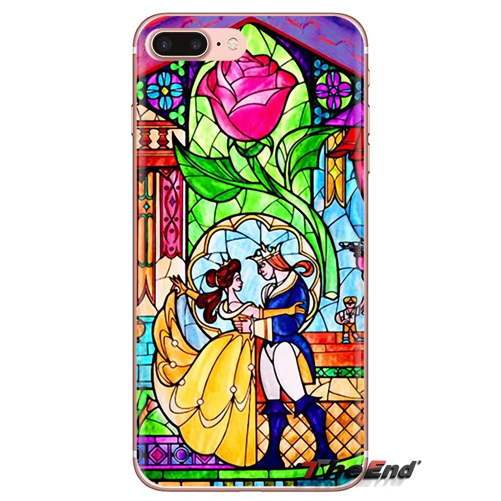 Красавица и Чудовище для huawei G7 G8 P7 P8 P9 P10 P20 P30 Lite Mini Pro P Smart плюс 2017 2018 2019 мягкий