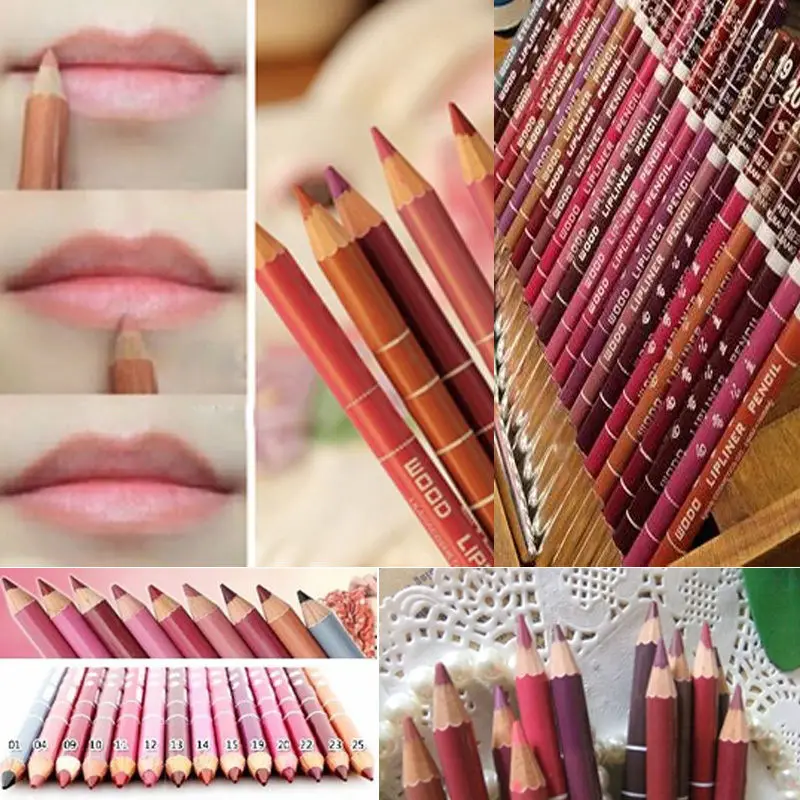 Подводка для глаз Beauty Women 12 цветов водостойкая матовая подводка губ стойкий