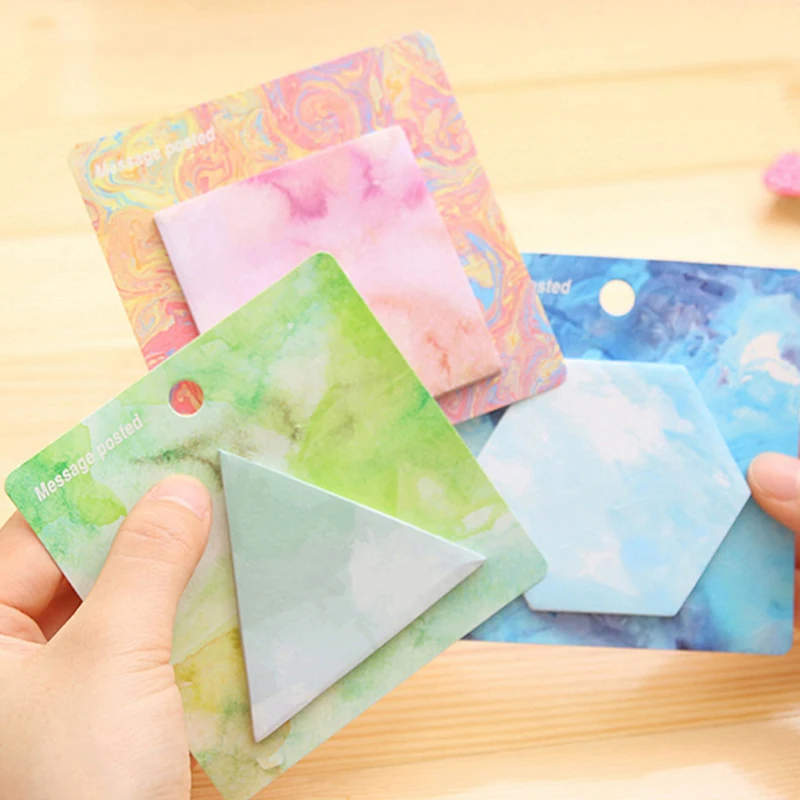 30 упак./лот цветной рисунок недельный план бумаги для заметок на клейкой основе