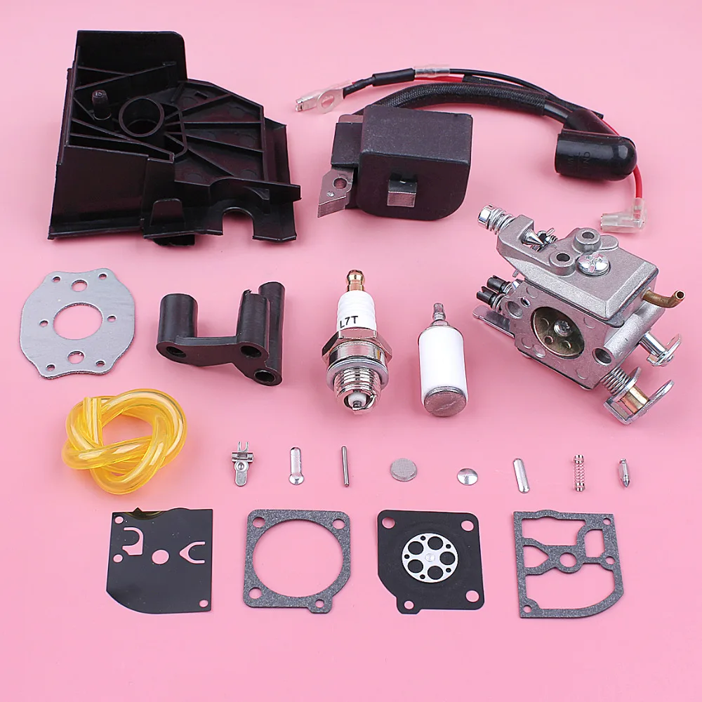 Карбюратор Carb катушка зажигания для Husqvarna 136 137 141 142 топливный фильтр втулка