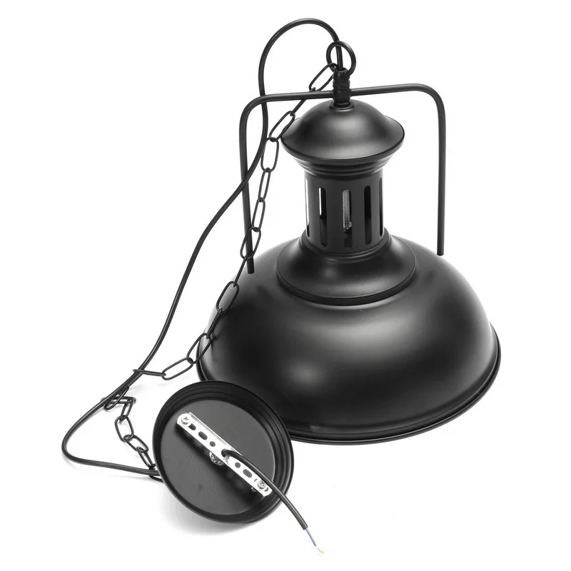 Винтажный потолочный светильник в стиле ретро Железный Абажур В Стиле лофт