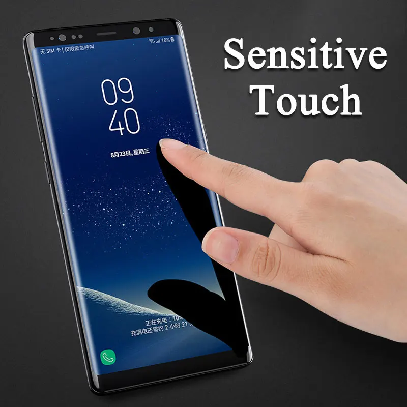 Закаленное защитное стекло на для Samsung Galaxy S8 S9 плюс S7 S6 края стекла ScreenProtector Note S 8 9