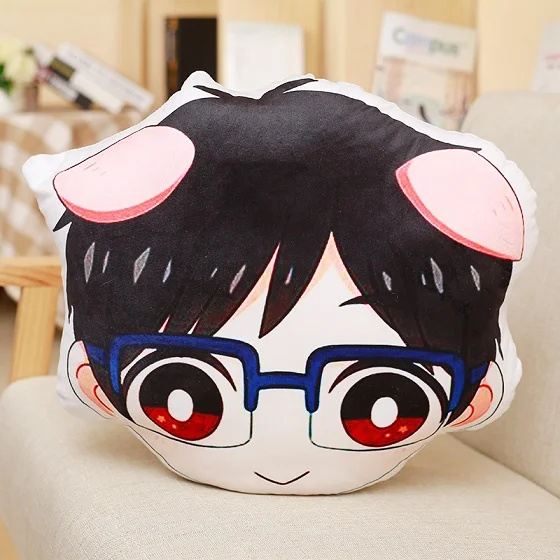 Yuri Katsuki Аниме Юри! На льду юри кацуки виктора никифорова плисецкого алтина реквизит для косплея дакимакура подушка для сна 45 см* 40 см - Цвет: Yuri Katsuki
