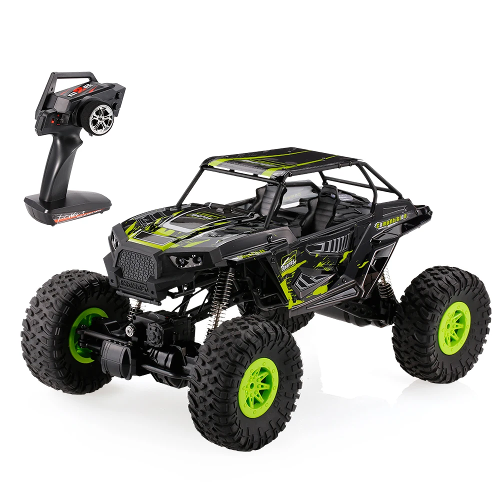 Оригинальные игрушки 10428 E 1/10 2 4G 4WD Электрический шлифованный гусеничный RTR