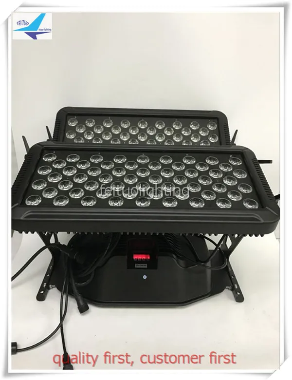 1 шт. + Flycase супер яркость Led City Color 120x18 Вт Rgbwa Uv 6in1 Dmx настенная шайба наружное Ip65