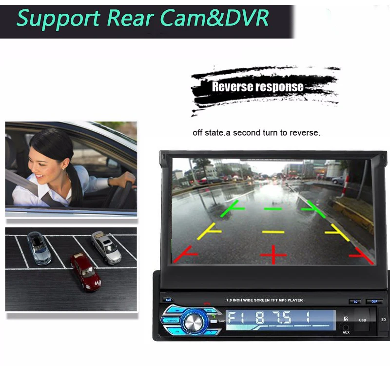 Авторадио руль 1 Дин dvd-радио gps-навигации mp4 плеер Центральный multimidia | Автомобили и