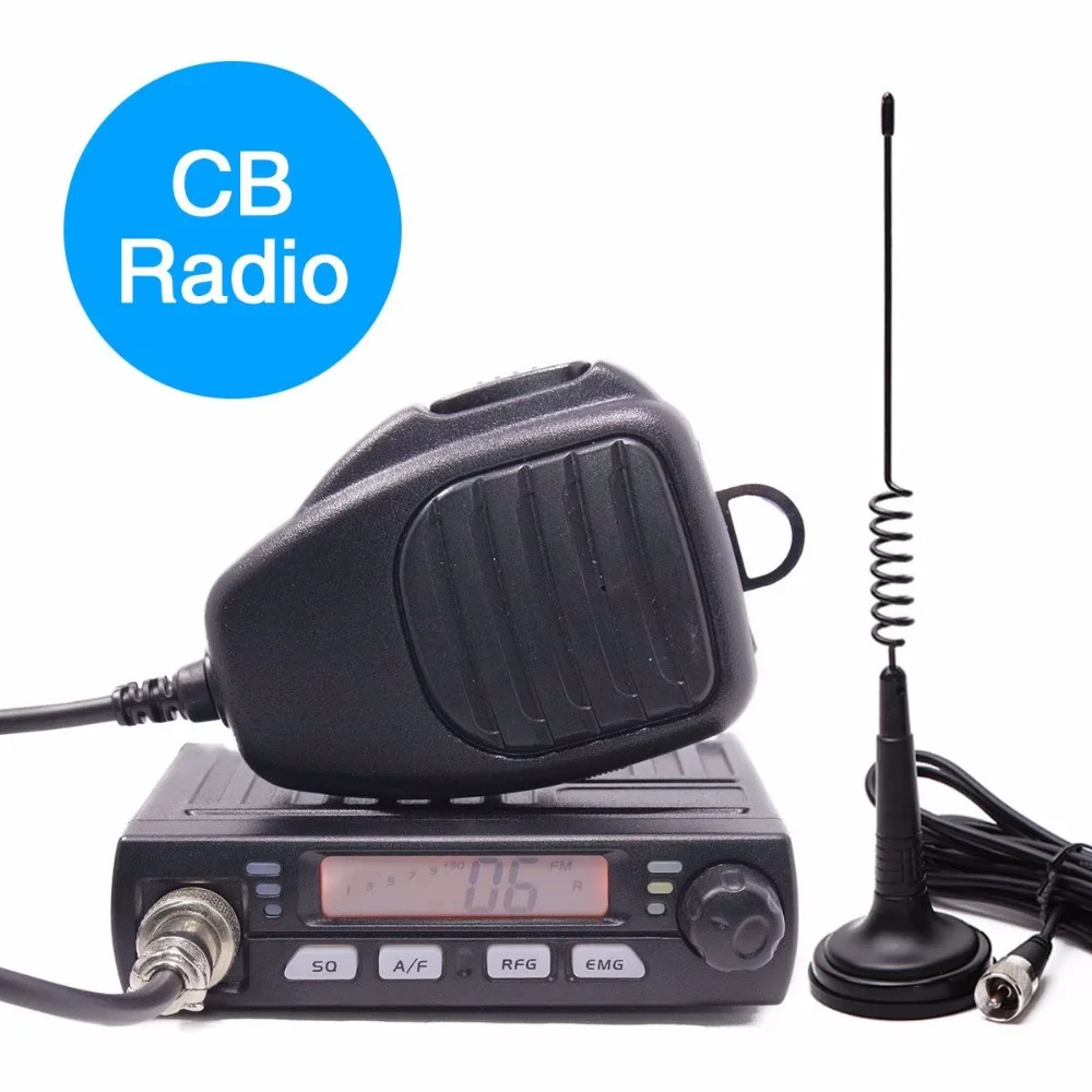 

ABBREE AR-925 HF transceiver walkie-talkie car mobile radios cb radio set 27MHZ mini walkie talkie ham station intercom CB-40M