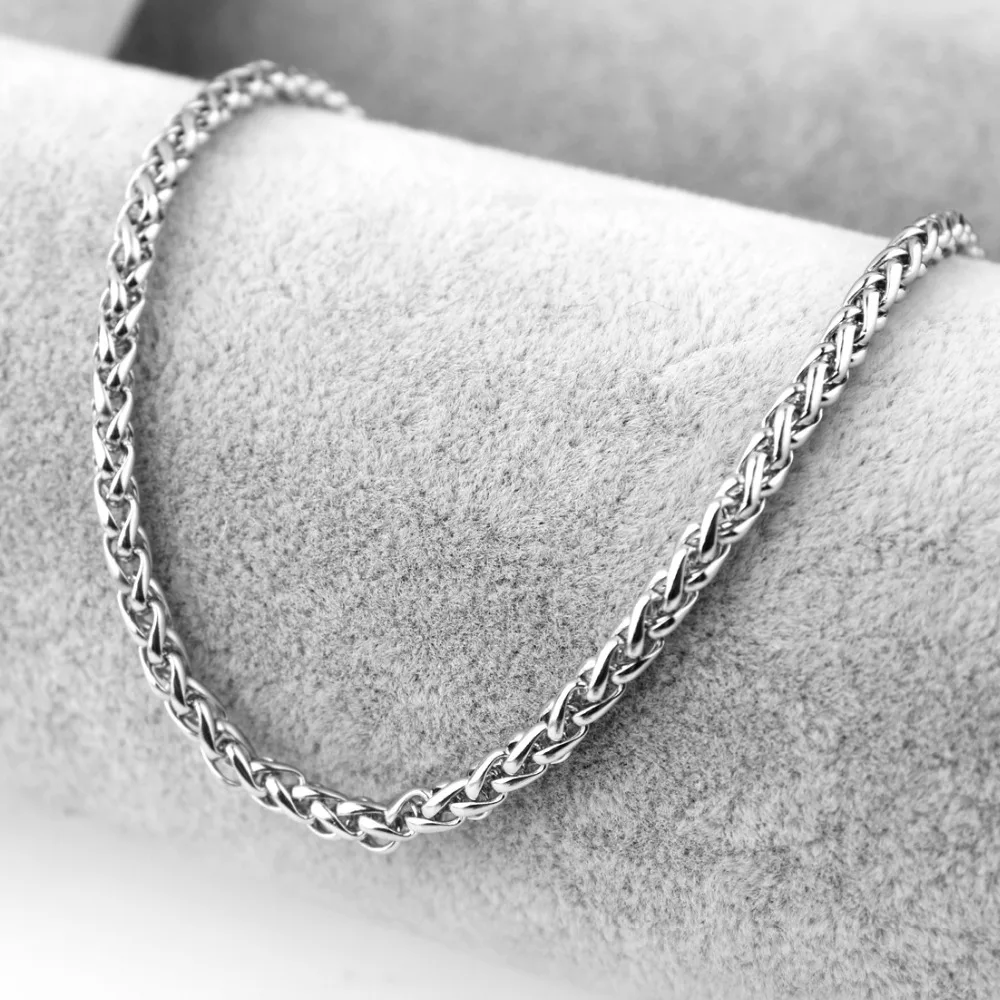 Цепочка Из Нержавеющей Стали 316L ширина 3 4 5 6 7 мм|jewelry wholesale|wholesale jewelrysteel jewelry |